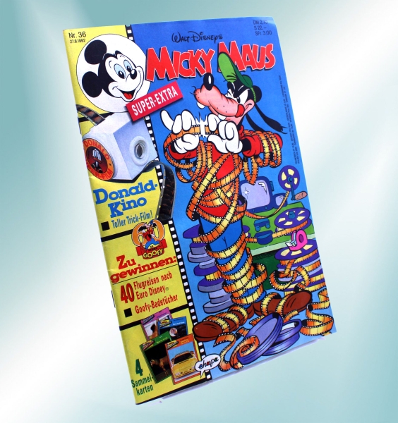 Walt Disneys Micky Maus Comic Nr. 36 (1992): Dagobert Duck - ein Unglück kommt selten allein von Ehapa